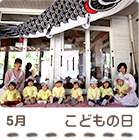 5月こどもの日の写真