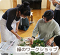 緑のワークショップの写真